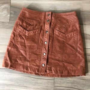 Free People mini skirt